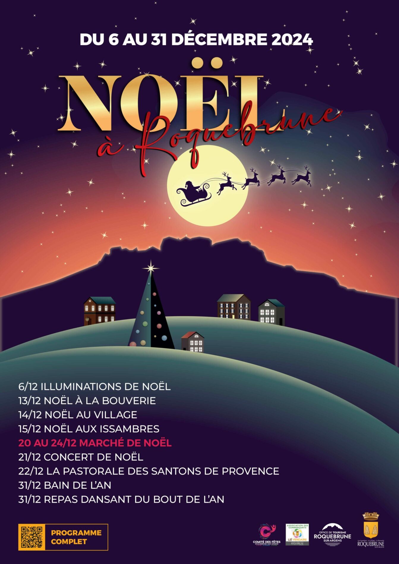 Un Noël féérique à Roquebrune-sur-Argens